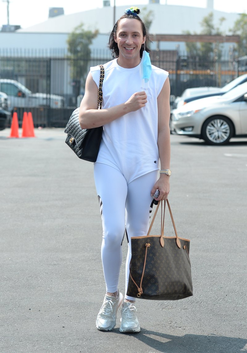 'Dancing with'DWTS' Cast at the Studio After Competitive 1st Week:Johnny Weir