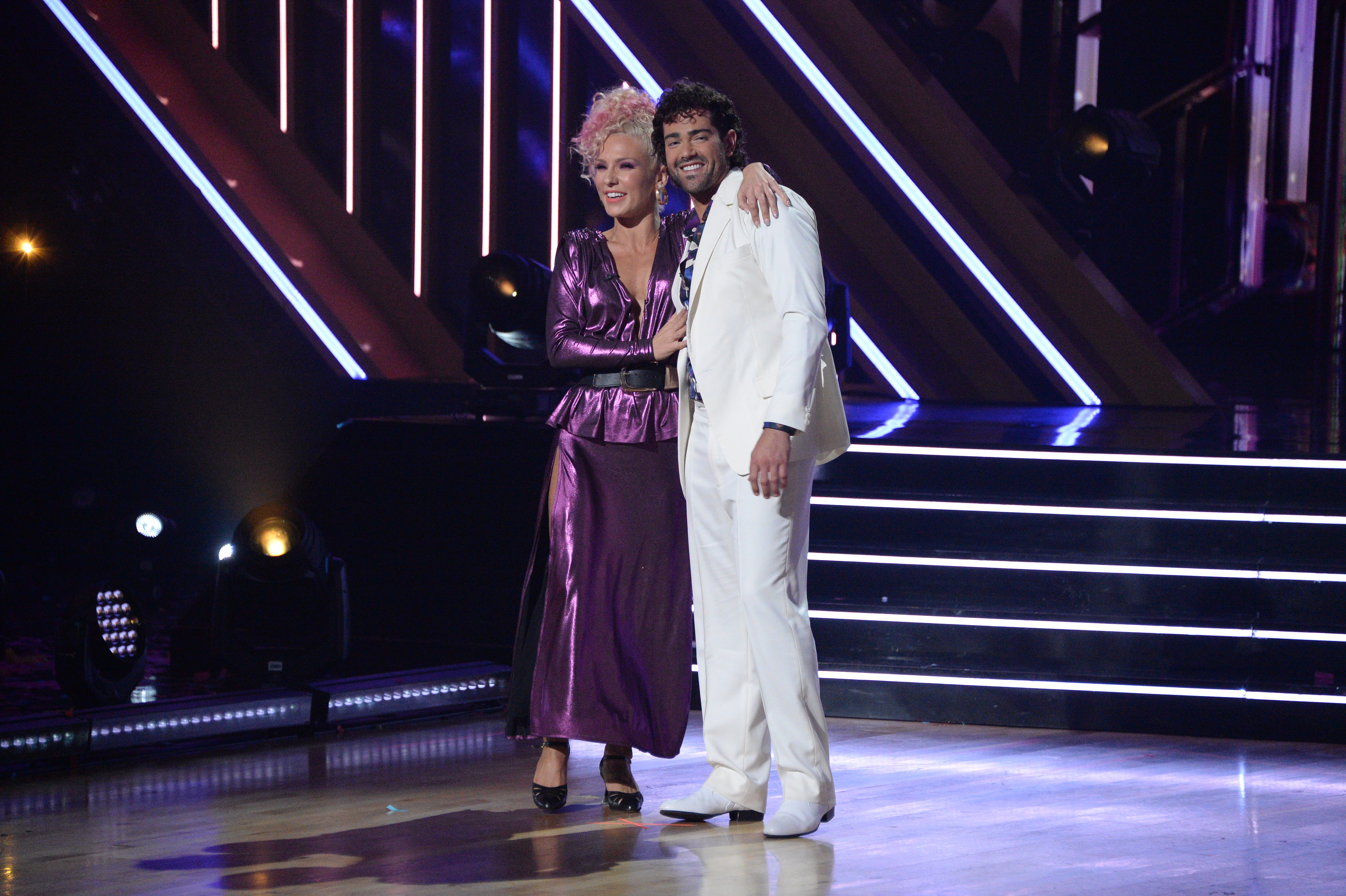 Who Went Home on Dancing With the Stars Week 5 80s Night SHARNA BURGESS, JESSE METCALFE
