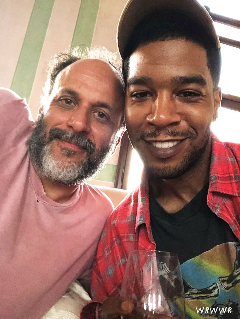 Director Luca Guadagnino and Kid Cudi
