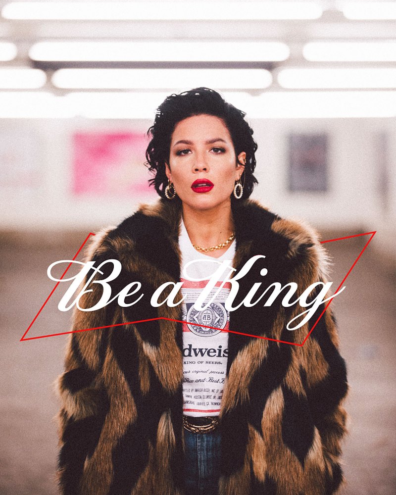 Halsey in Budweiser campaign video