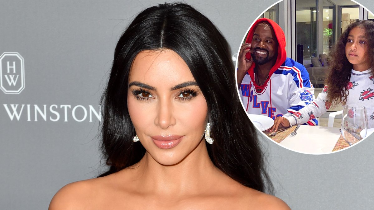 Kanye and North West Support Mom Kim Kardashian on Her Skims Launch at Selfridges in London