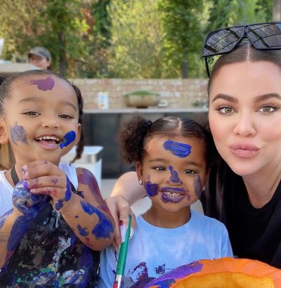 Khloe Kardashian’s Daughter True Thompson Mans the Cutest Pumpkin Stand You’ll See All Fall