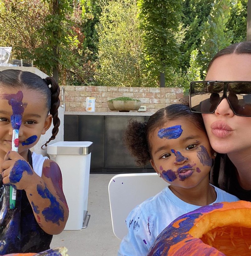 Khloe Kardashian’s Daughter True Thompson Mans the Cutest Pumpkin Stand You’ll See All Fall