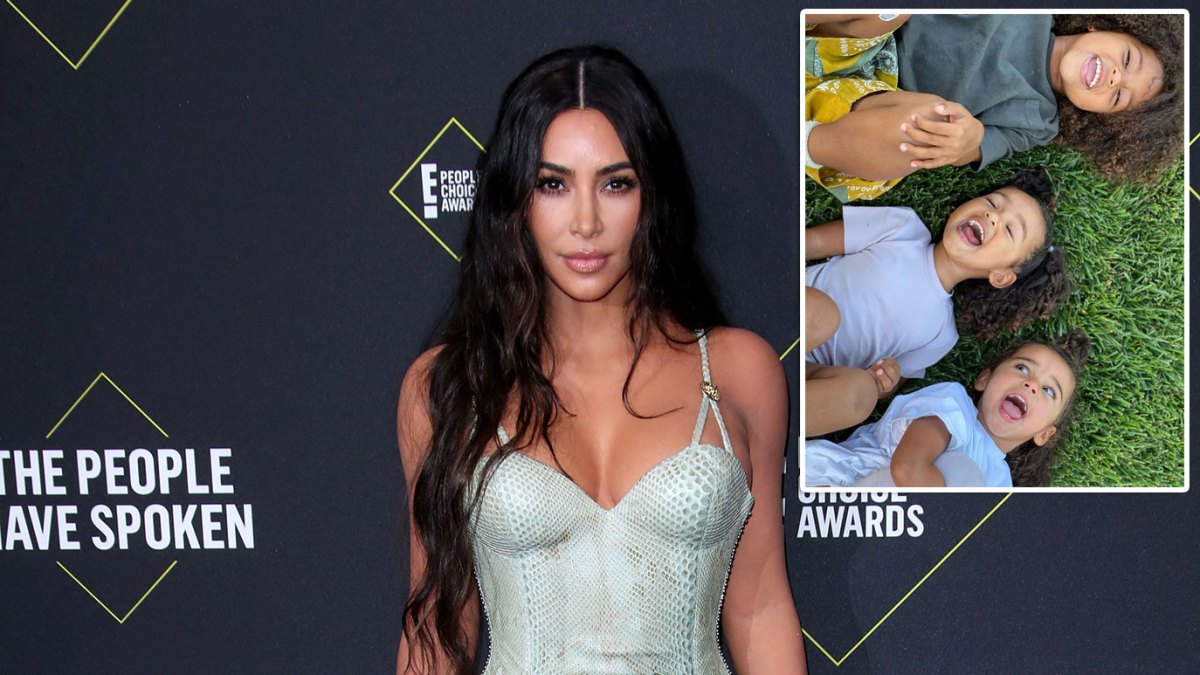 Kim Kardashian Shares a Precious Photo of Saint, Chicago and Dream