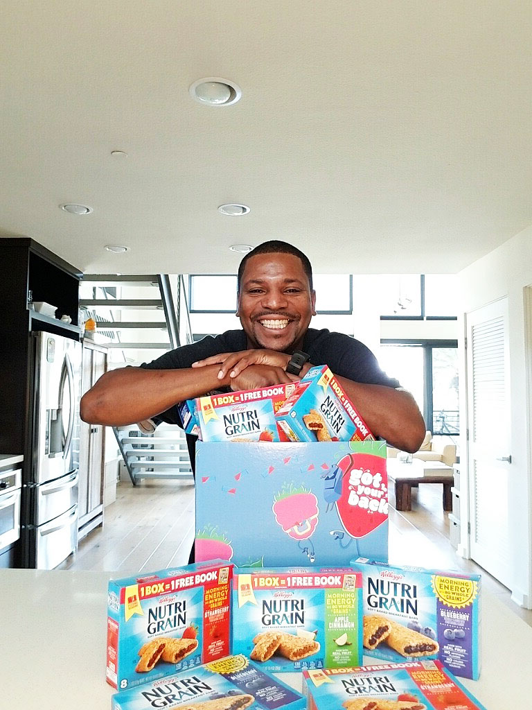 Mekhi Phifer teams up with Nutri-Grain