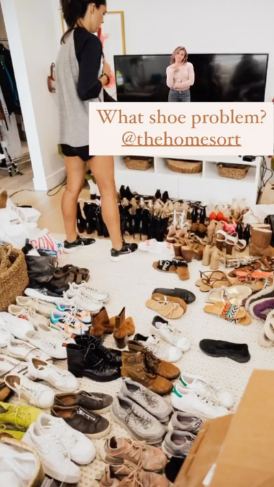Hannah Brown's Shoe Collection: See Photo of Her Closet