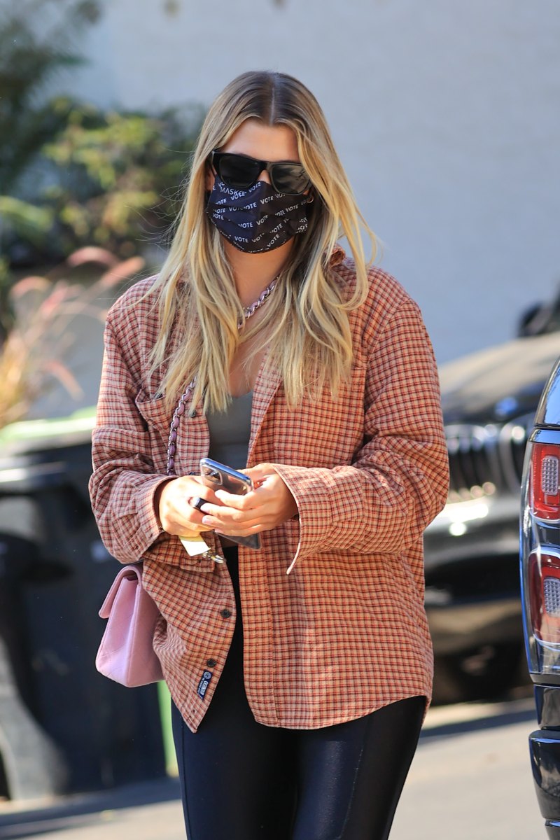 Sofia Richie Steps Out in a Cute Fall Outfit Amid Scott Disick and Kourtney Kardashian Dating Speculation