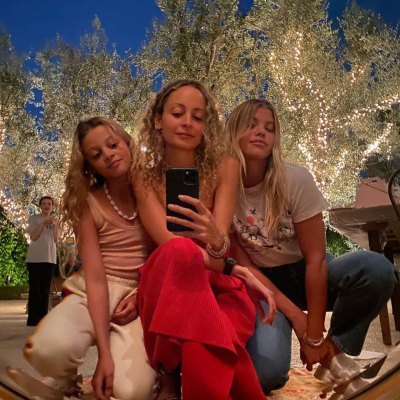 Sofia Richie Poses for a Sweet Selfie With Sister Nicole Richie and Niece Harlow Madden