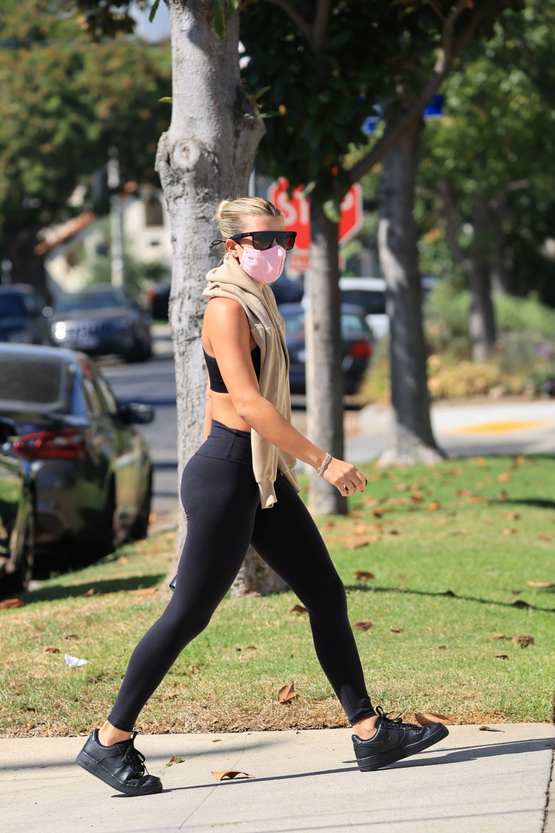 Sofia Richie Flaunts Her Curves While Heading to Yoga Following Scott Disick Split