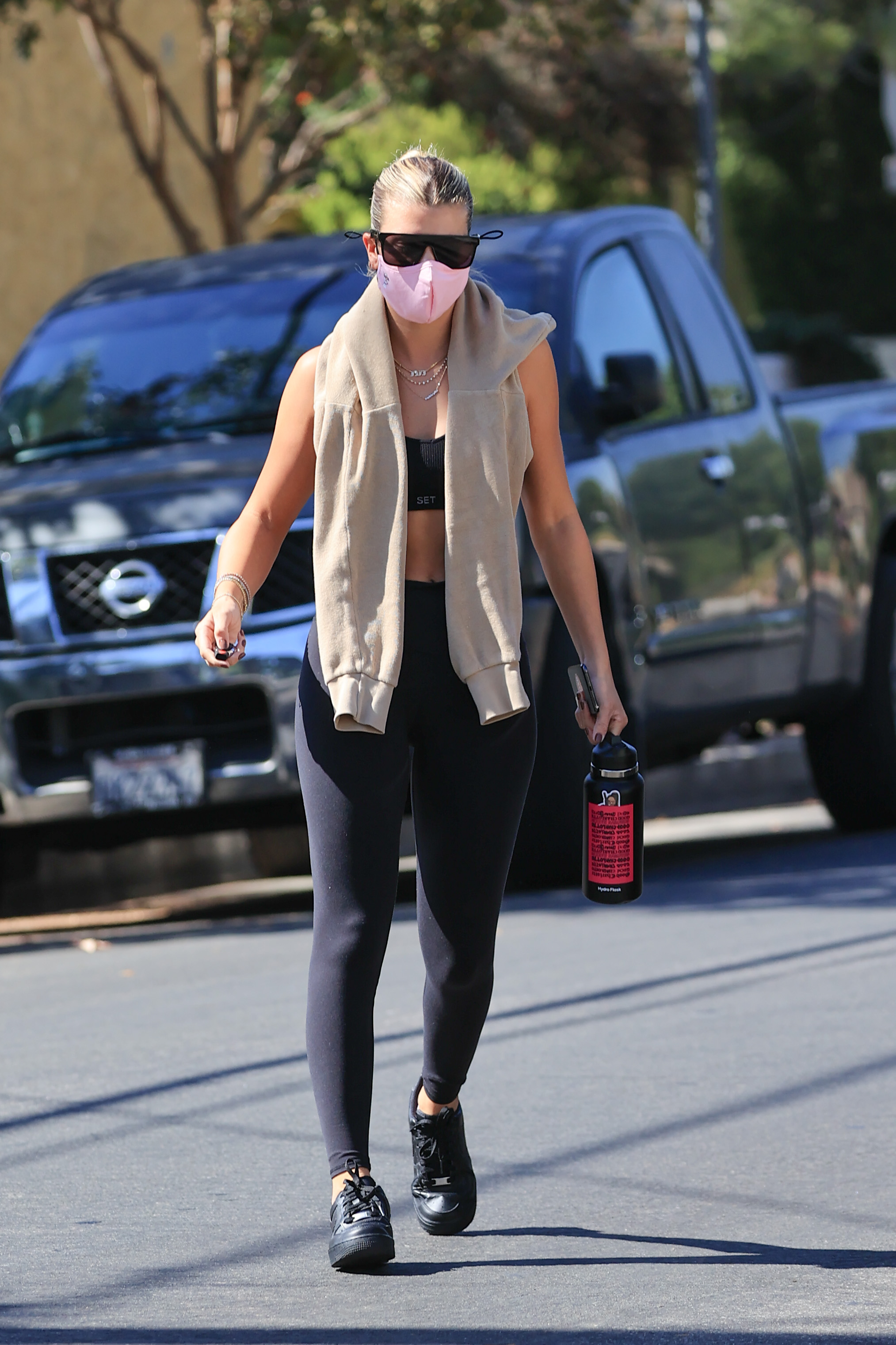 Sofia Richie Flaunts Her Curves While Heading to Yoga Following Scott Disick Split