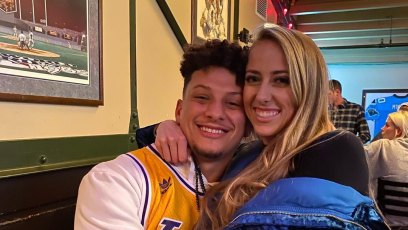 brittany matthews baby bump and patrick mahomes