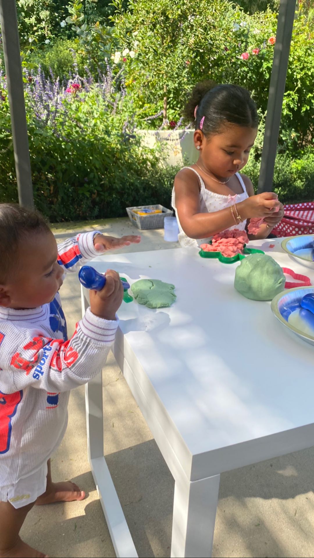 True Thompson Stormi Webster Chicago West Psalm West Preschool Homeschool