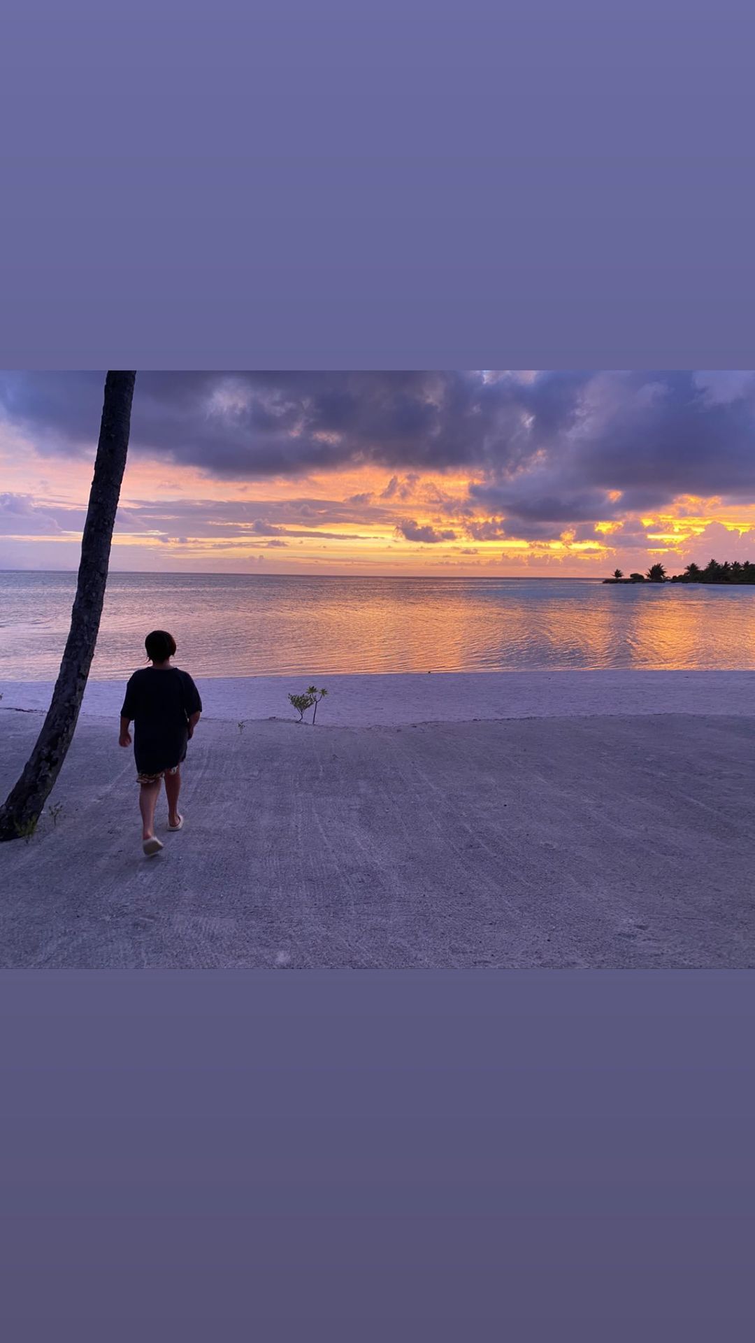Scott Disick Shares Sunset Beach Photo of Mason Disick in Tahiti