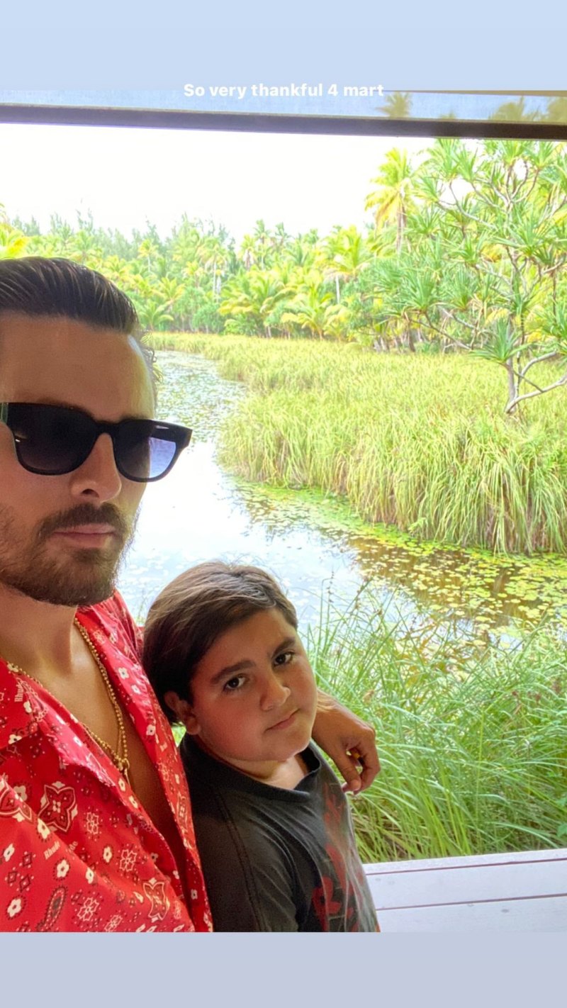 Scott Disick Cutest Moments With Kids Thanksgiving Mason