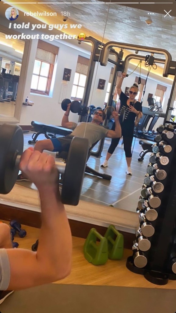 Rebel Wilson Stuns In New Gym Photo With Boyfriend Jacob Busch