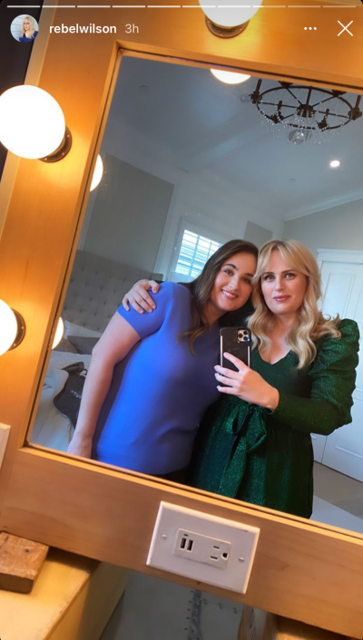 rebel-wilson-green-dress-amid-weight-loss
