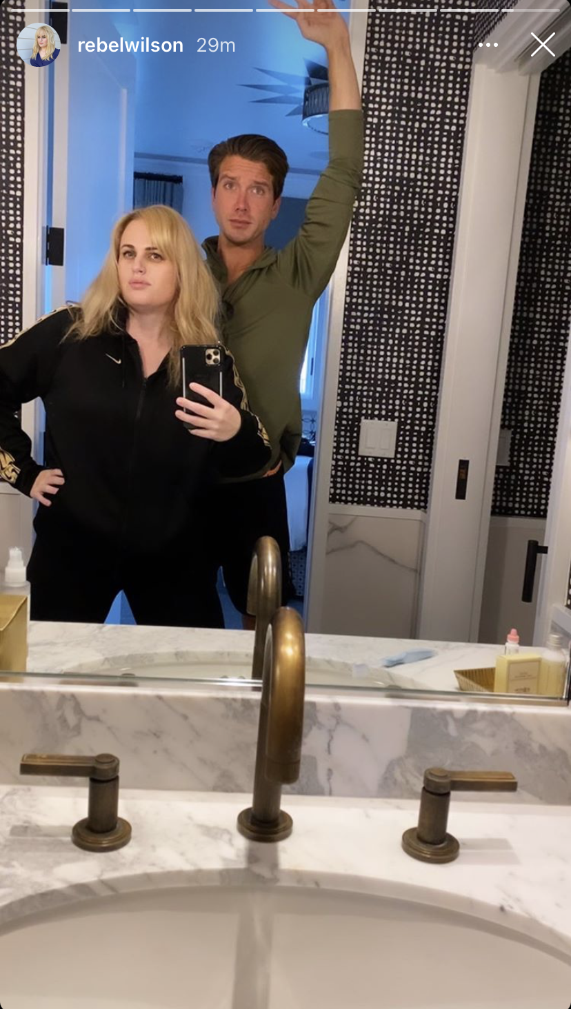 rebel-wilson-jacob-busch-cutest-moments-selfies