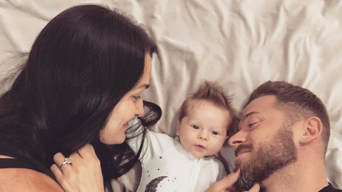 Artem Chigvintsev and Nikki Bella Are Teaching Son First Words
