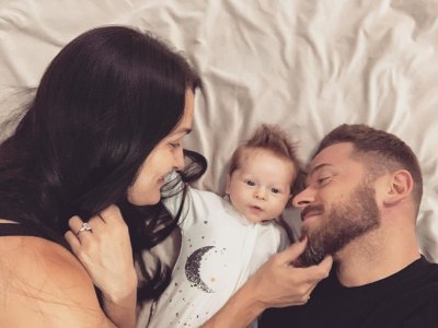 Artem Chigvintsev and Nikki Bella Are Teaching Son First Words