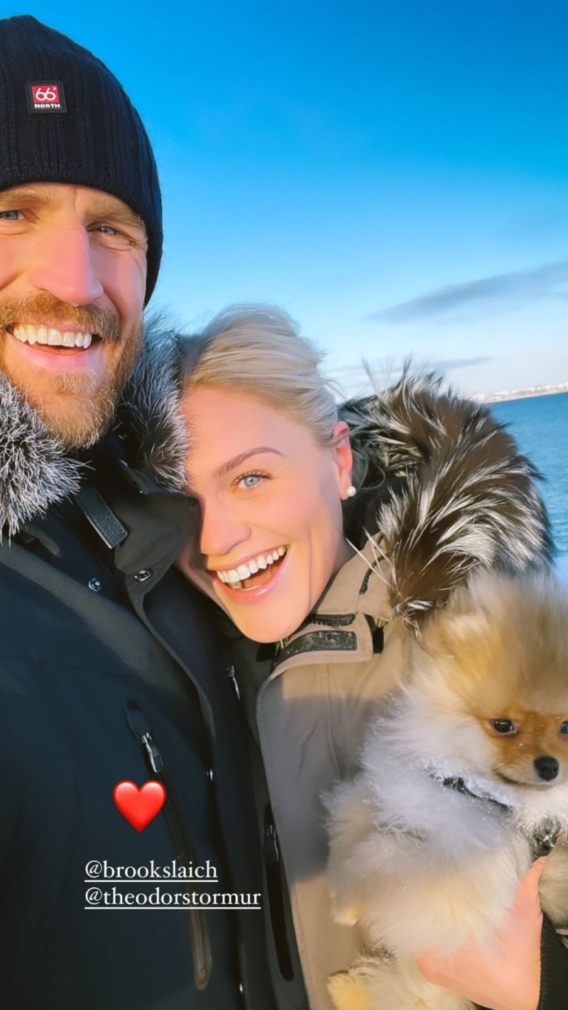 Brooks Laich is engaged to girlfriend Katrín Tanja Davíðsdóttir