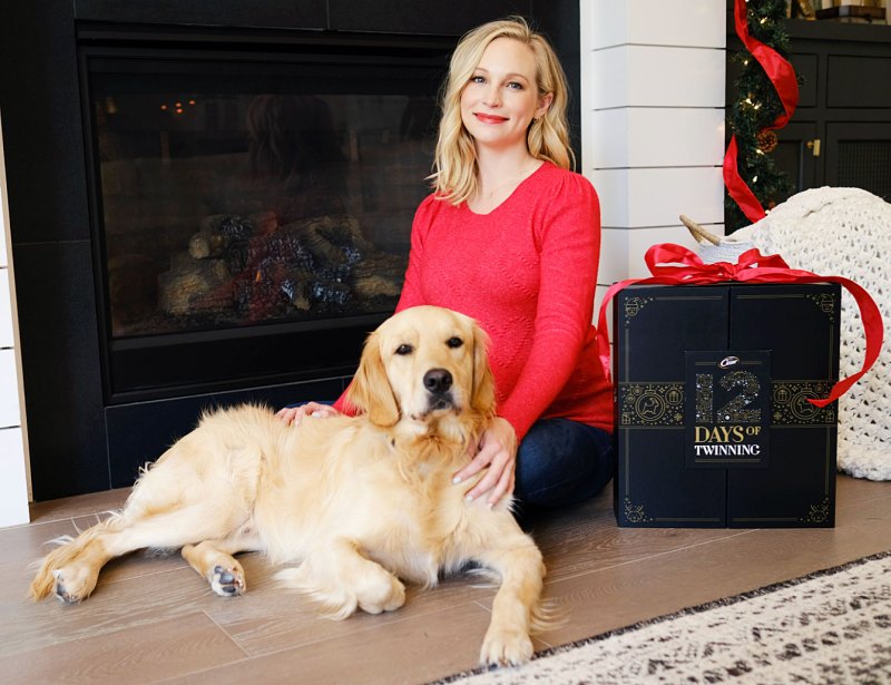 Candice King and her dog Rebel