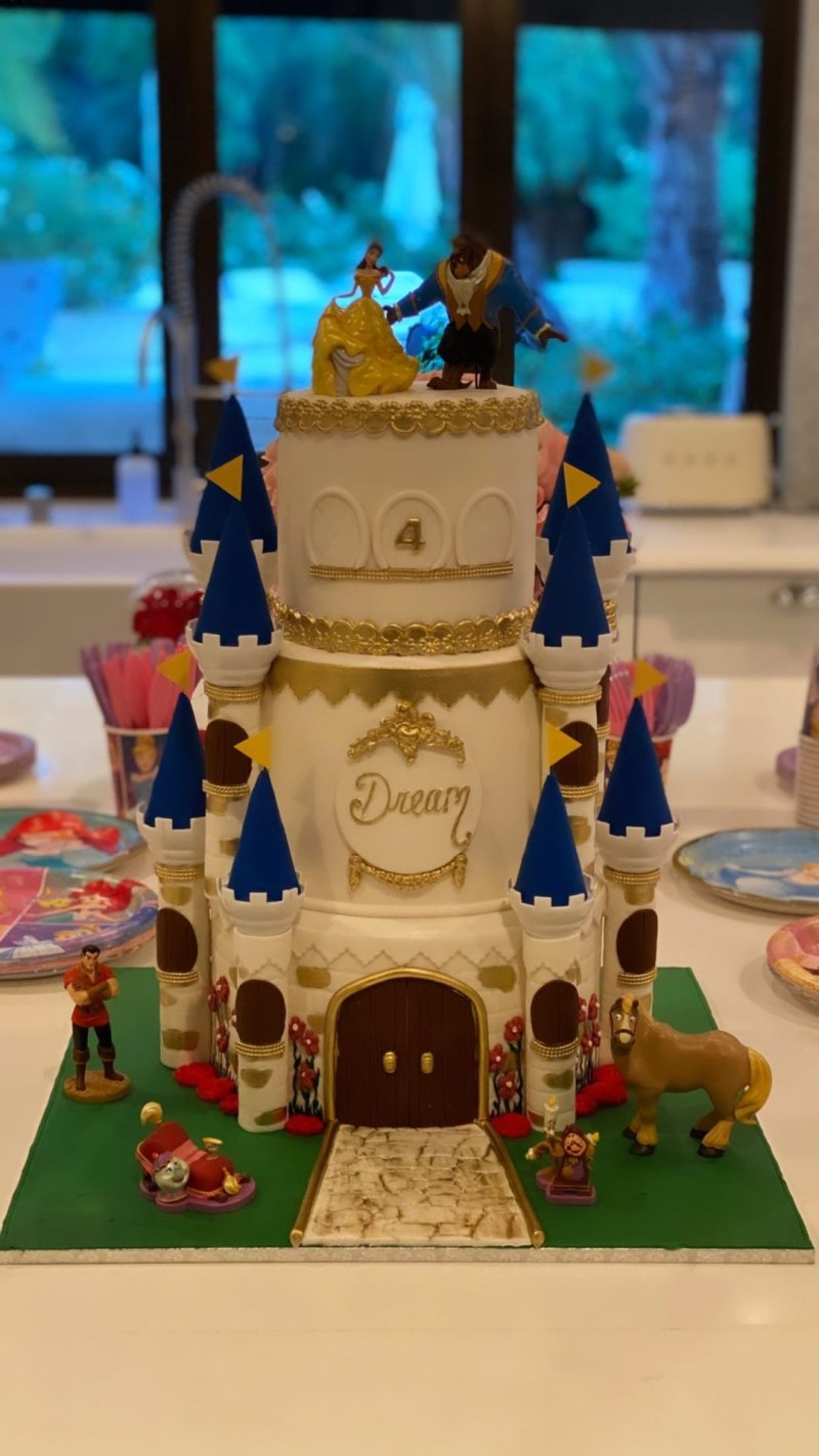 The Kardashians Celebrate Dream's 4th Birthday With a Magical Disney-Themed Party: See Photos!