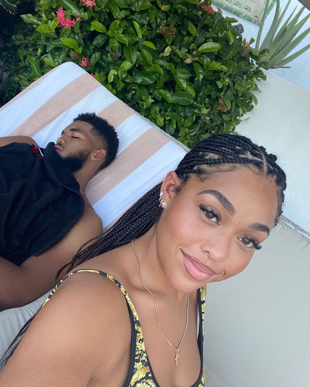 Cute Couple Alert! Jordyn Woods' Sweetest Photos With Boyfriend Karl-Anthony Towns