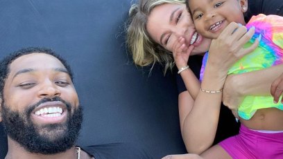Khloe Tristan True on Trampoline
