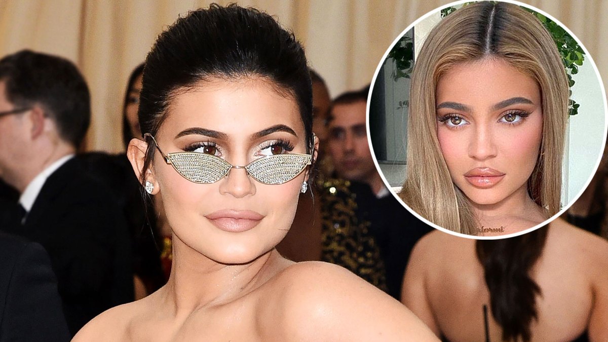 Kylie Jenner Leaves Little Imagination Form-Fitting Dress With Fun Print