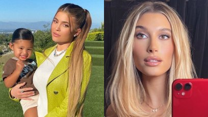 Famous Friends! Kylie Jenner's Daughter Stormi Goes for a Night Swim With Hailey Baldwin
