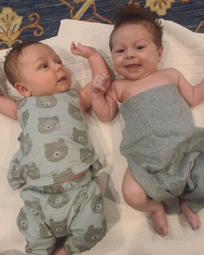 Family Time! Nikki and Brie Bella Have a Playdate With Newborn Sons Matteo and Buddy