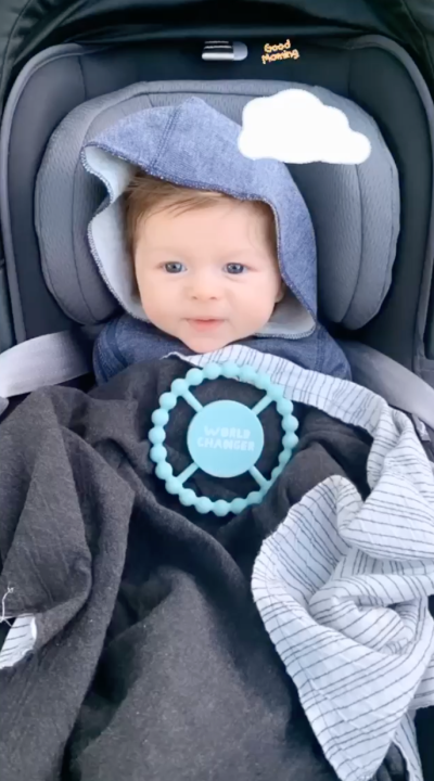 So Cute! Nikki Bella's Newborn Son Matteo Bundles Up in His 'Cold Weather Fashion'