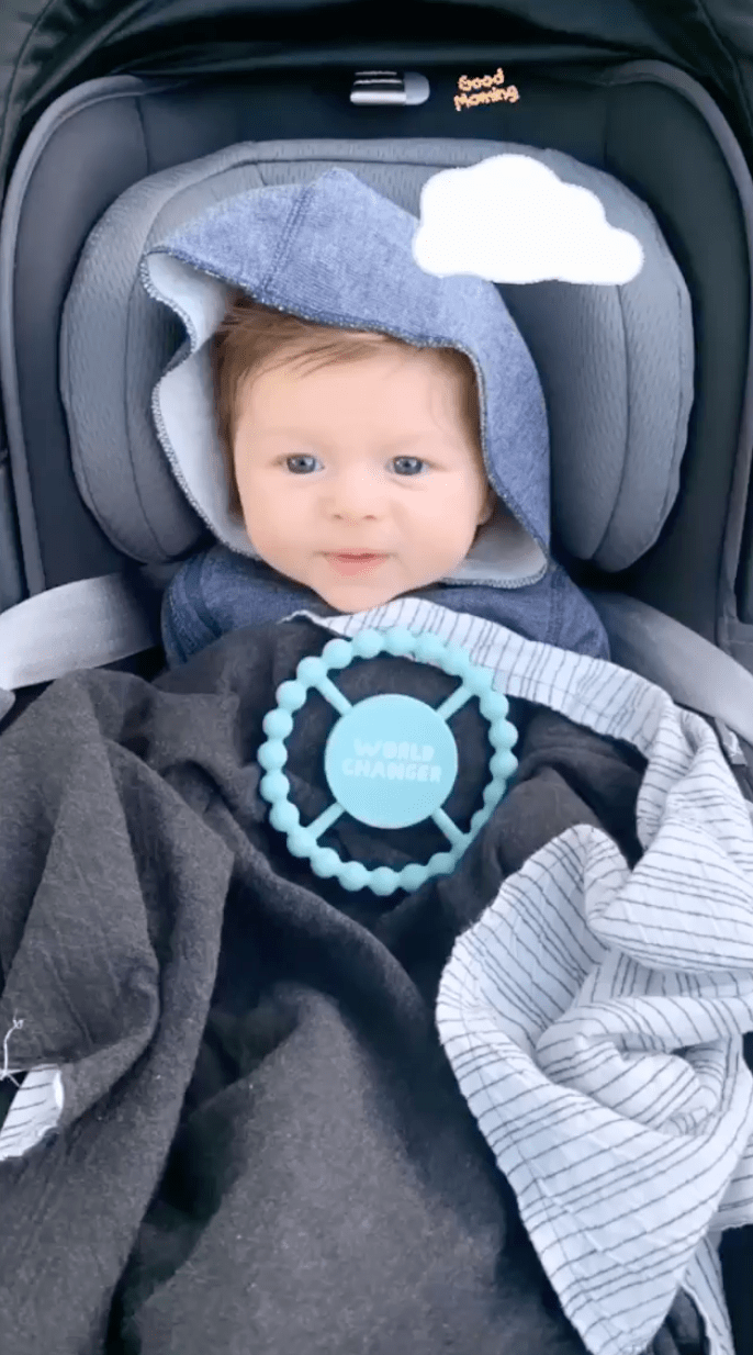 So Cute! Nikki Bella's Newborn Son Matteo Bundles Up in His 'Cold Weather Fashion'