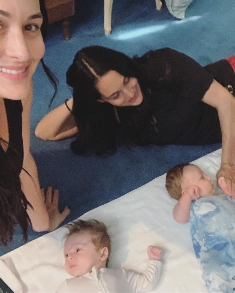Cousin Love! The Sweetest Photos of Nikki and Brie Bella's Sons Matteo and Buddy So Far