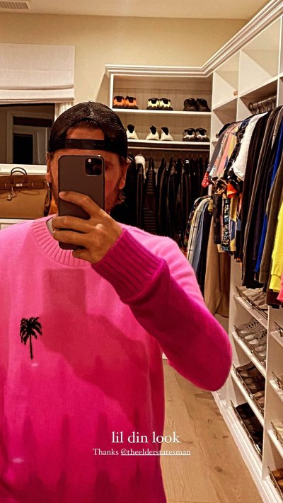Scott Disick Gives Fans a Peek Inside His Closet