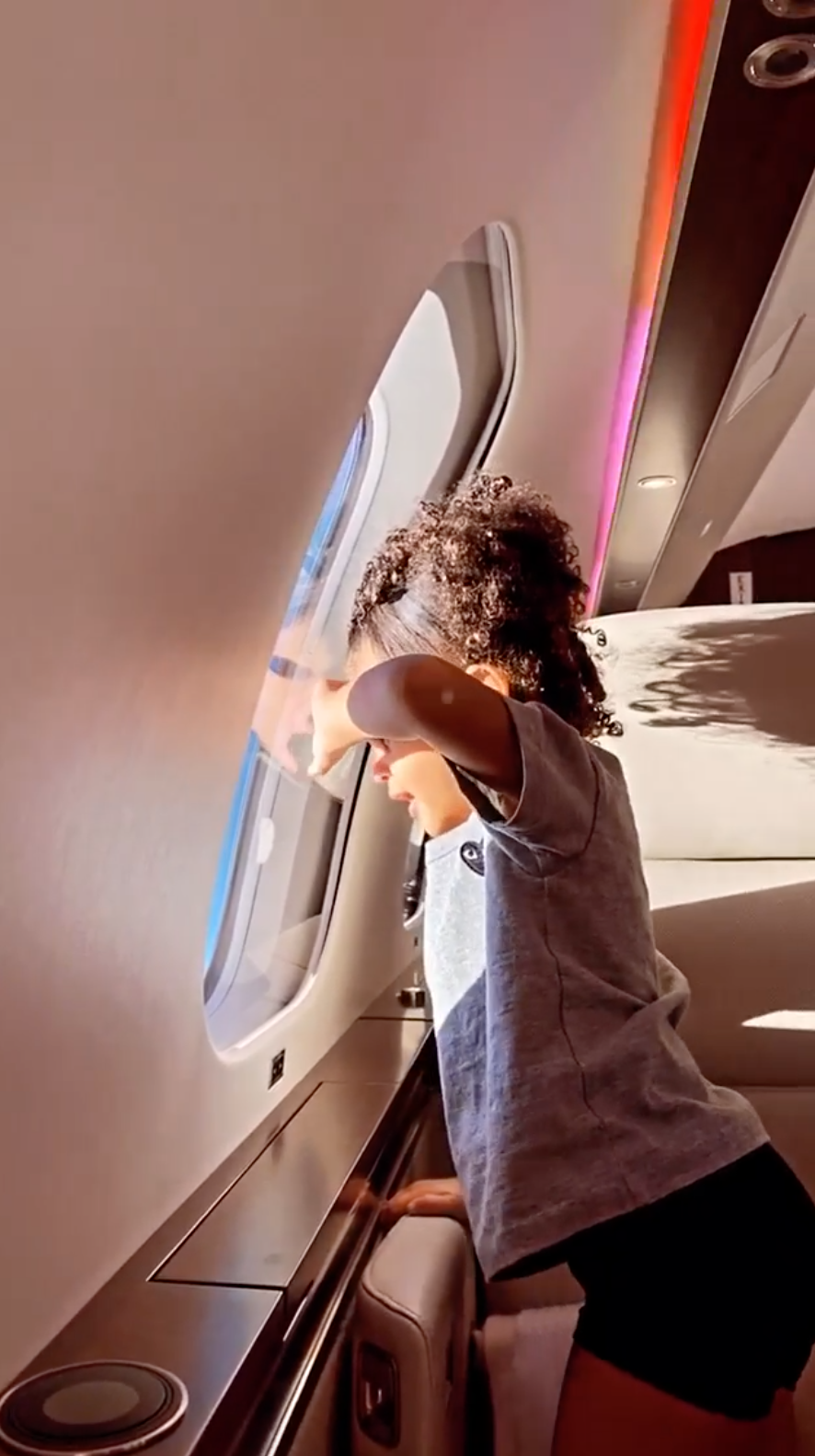 Stormi Webster Flies on Private Jet With Mom Kylie Jenner