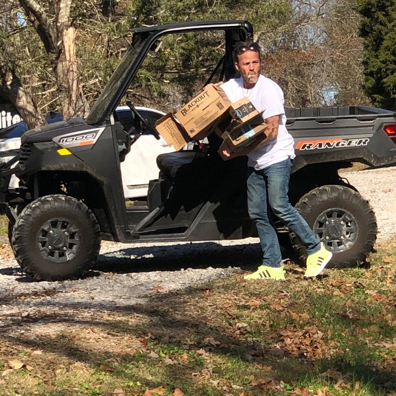 Stephen Dorff filming Embattled