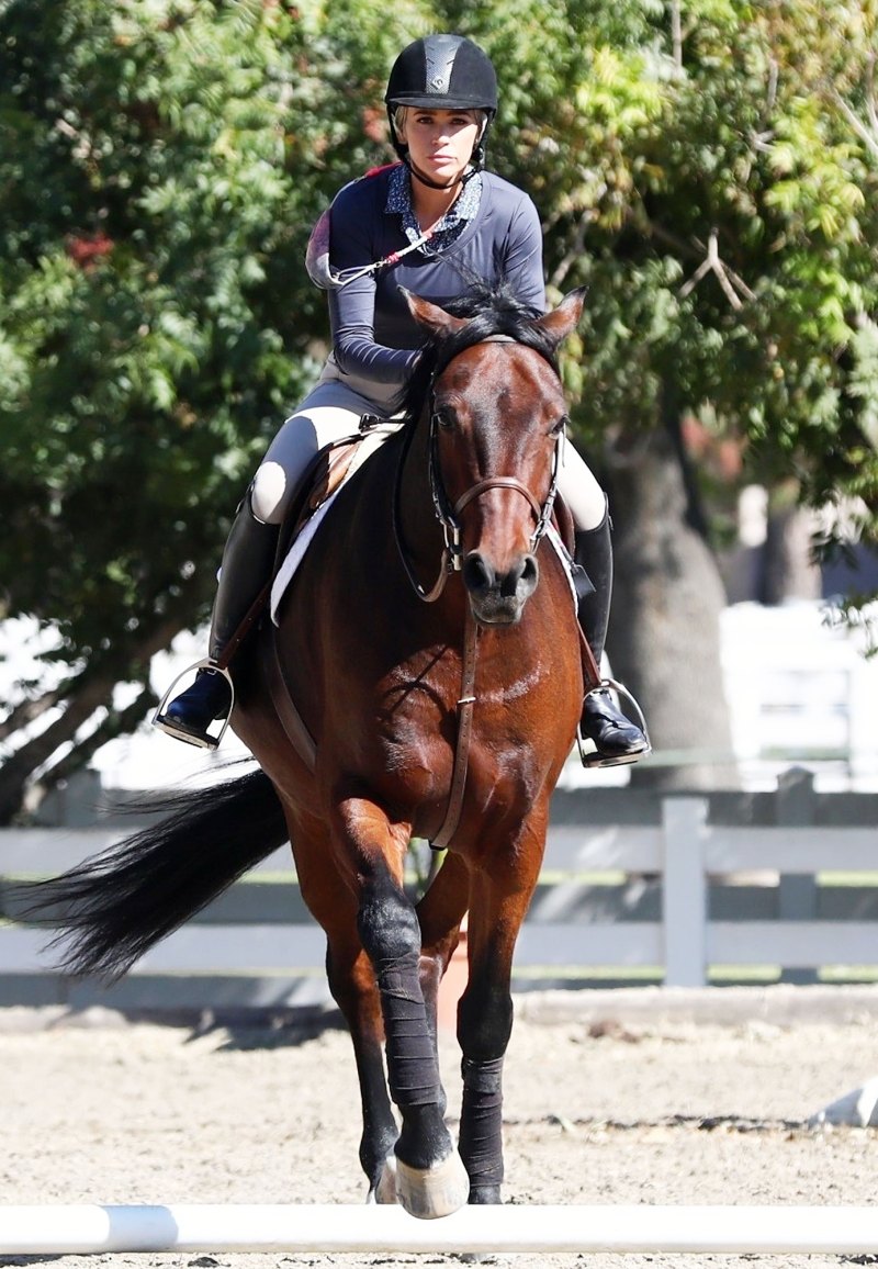 Teddi Mellencamp Horseback Riding
