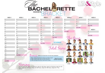 The Bachelorette Bracket Season 16 Tayshia Adams