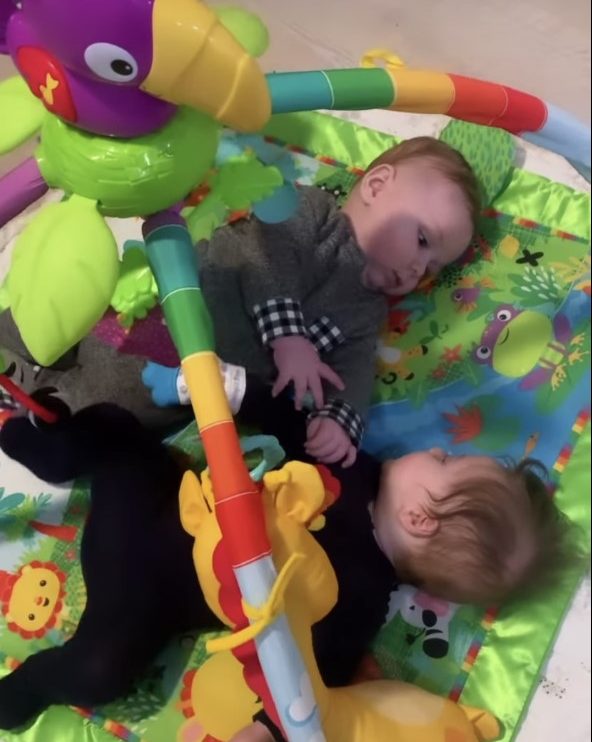 Buddy and Matteo Play Together