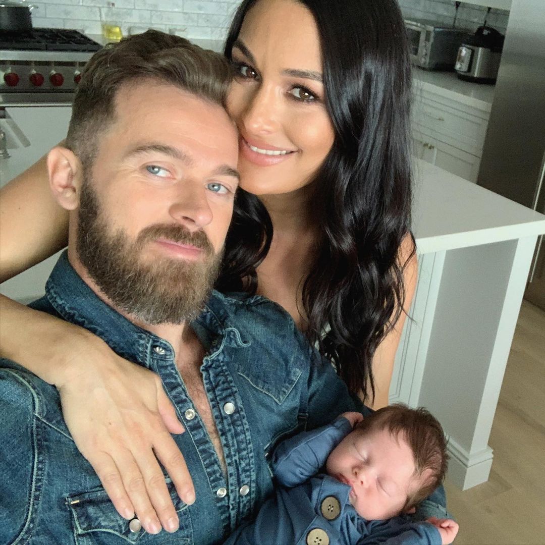 Dad Goals! Nikki Bella's Fiance Artem Chigvintsev's Sweetest Twinning Moments With Son Matteo