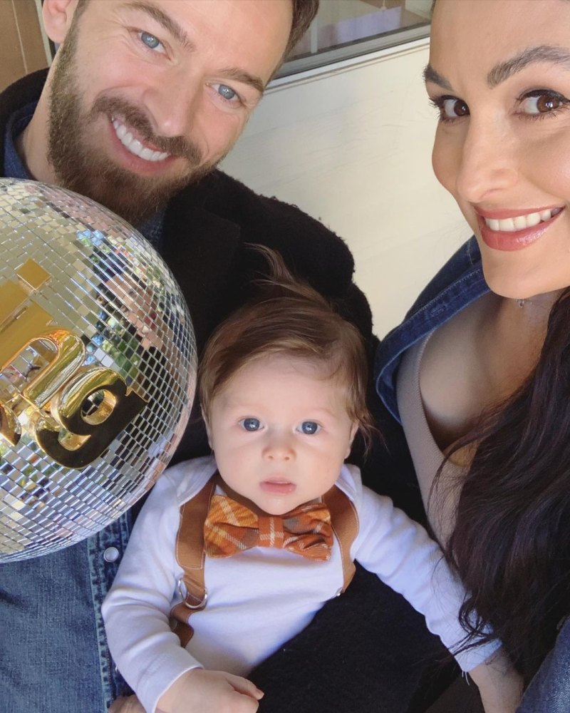 Dad Goals! Nikki Bella's Fiance Artem Chigvintsev's Sweetest Twinning Moments With Son Matteo