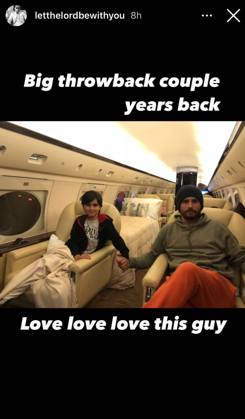 Scott Disick Cutest Moments With His Kids Private Jet With Mason