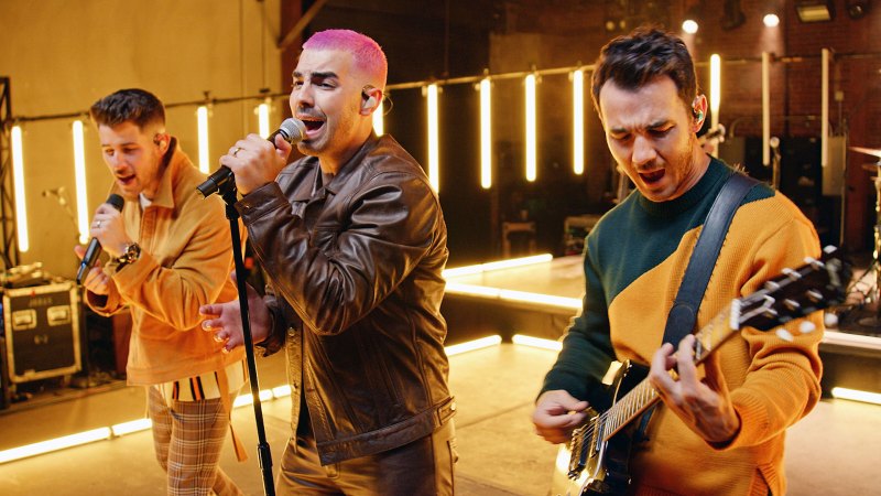 Nick Jonas Joe Jonas and Kevin Jonas reunite for a Jonas Brothers virtual performance