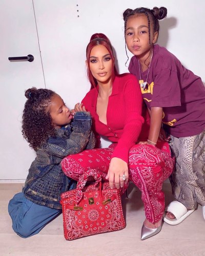 Kim Kardashian's Kids North and Saint West Have Their Very Own Christmas Trees