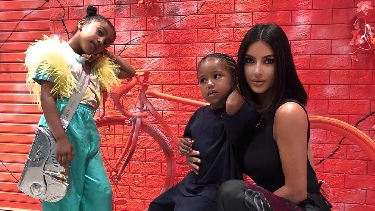 Kim Kardashian's Kids North and Saint West Have Their Very Own Christmas Trees