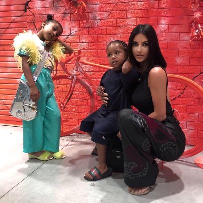 Kim Kardashian's Kids North and Saint West Have Their Very Own Christmas Trees