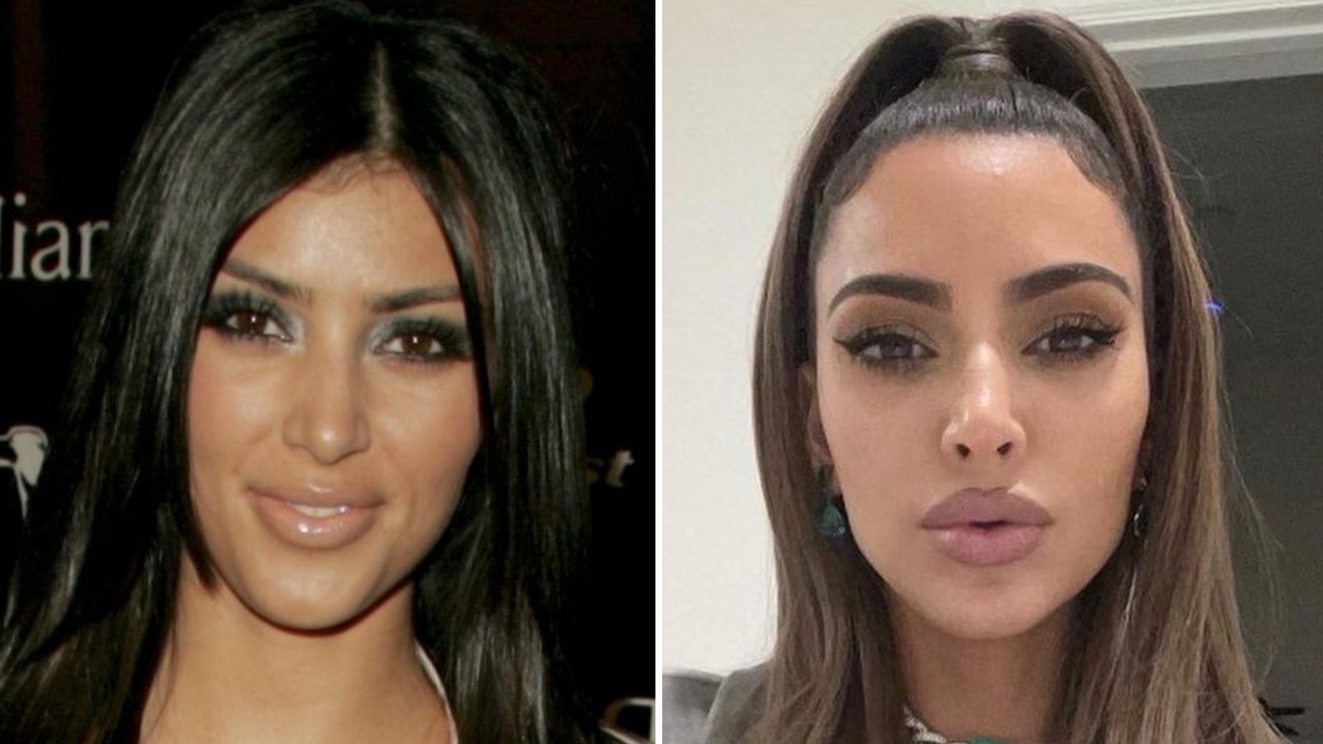 Kim Kardashian's Midnight Blue Hair Transformation - wide 7