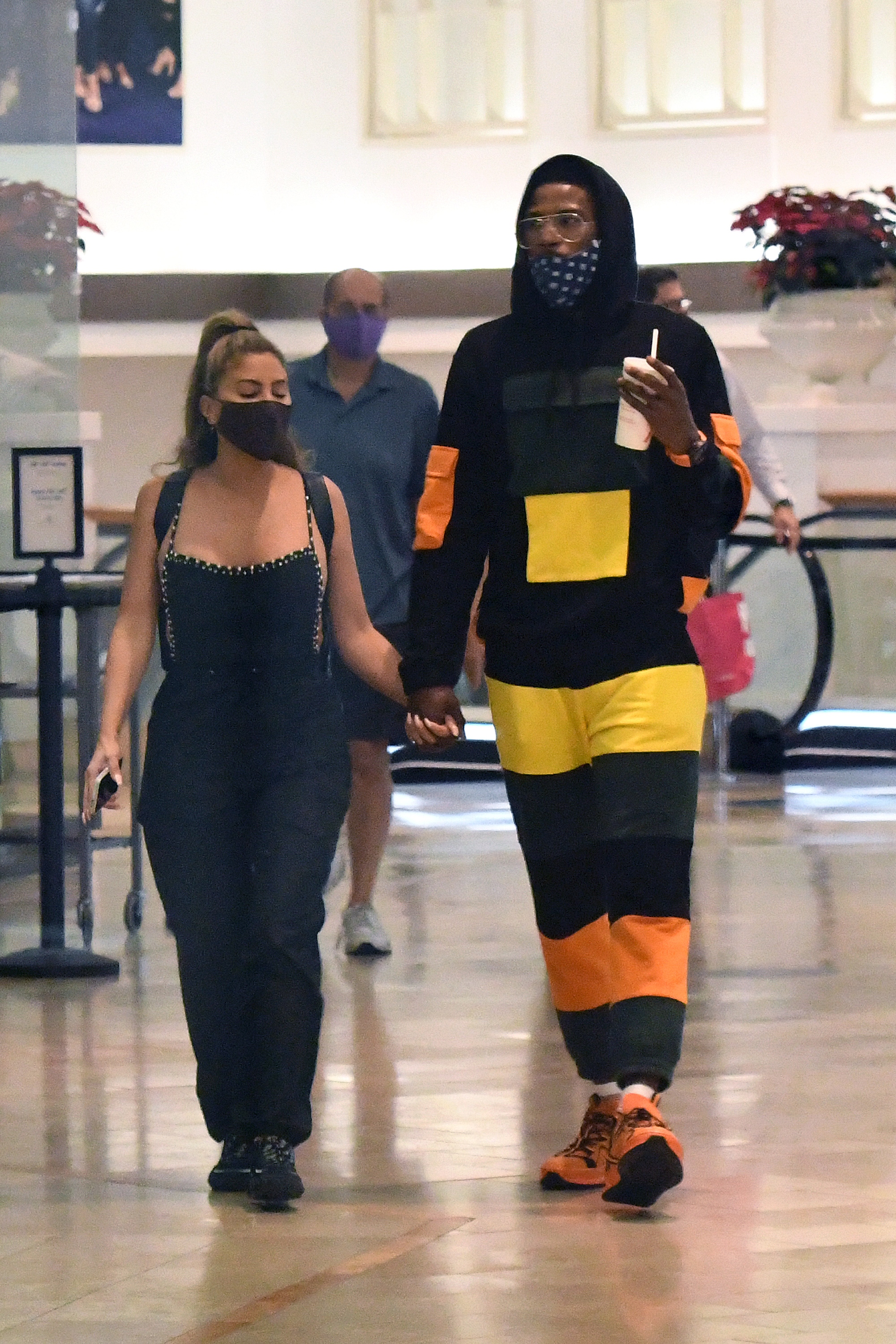 Larsa Pippen and Malik Beasley Photos