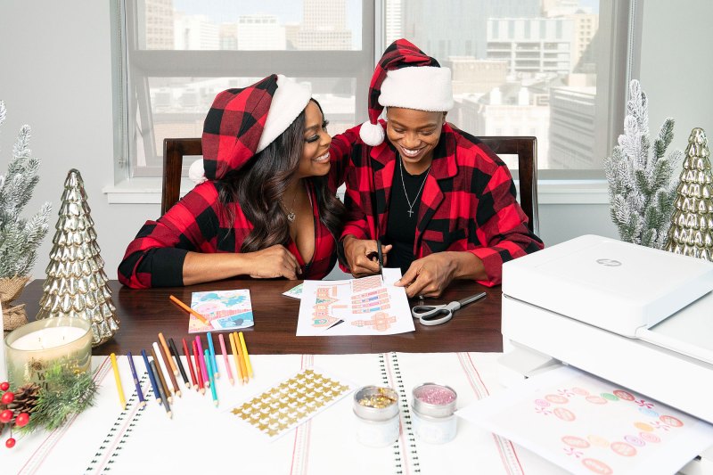 Niecy Nash and wife Jessica Betts Create For The Holidays